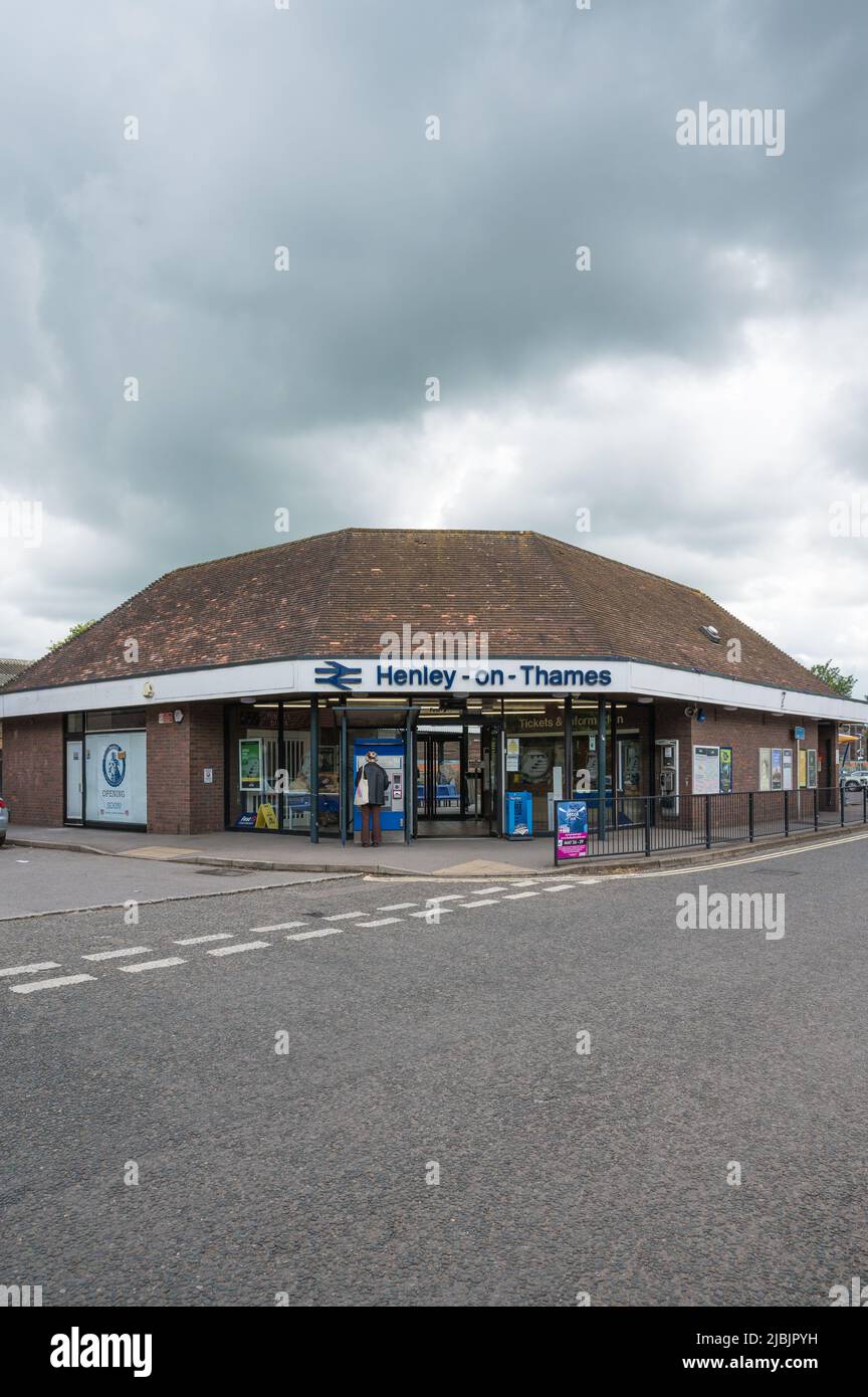 Exterior of Henley on Thames railway station. Henley on Thames