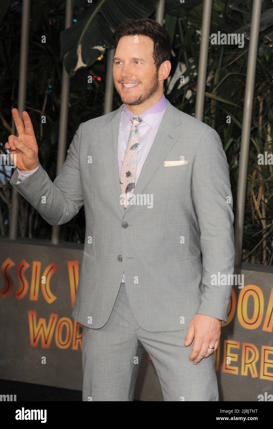 Los Angeles, CA. 6th June, 2022. Chris Pratt at arrivals for JURASSIC WORLD DOMINION Premiere, TCL Chinese Theatre, Los Angeles, CA June 6, 2022. Credit: Elizabeth Goodenough/Everett Collection/Alamy Live News Stock Photo