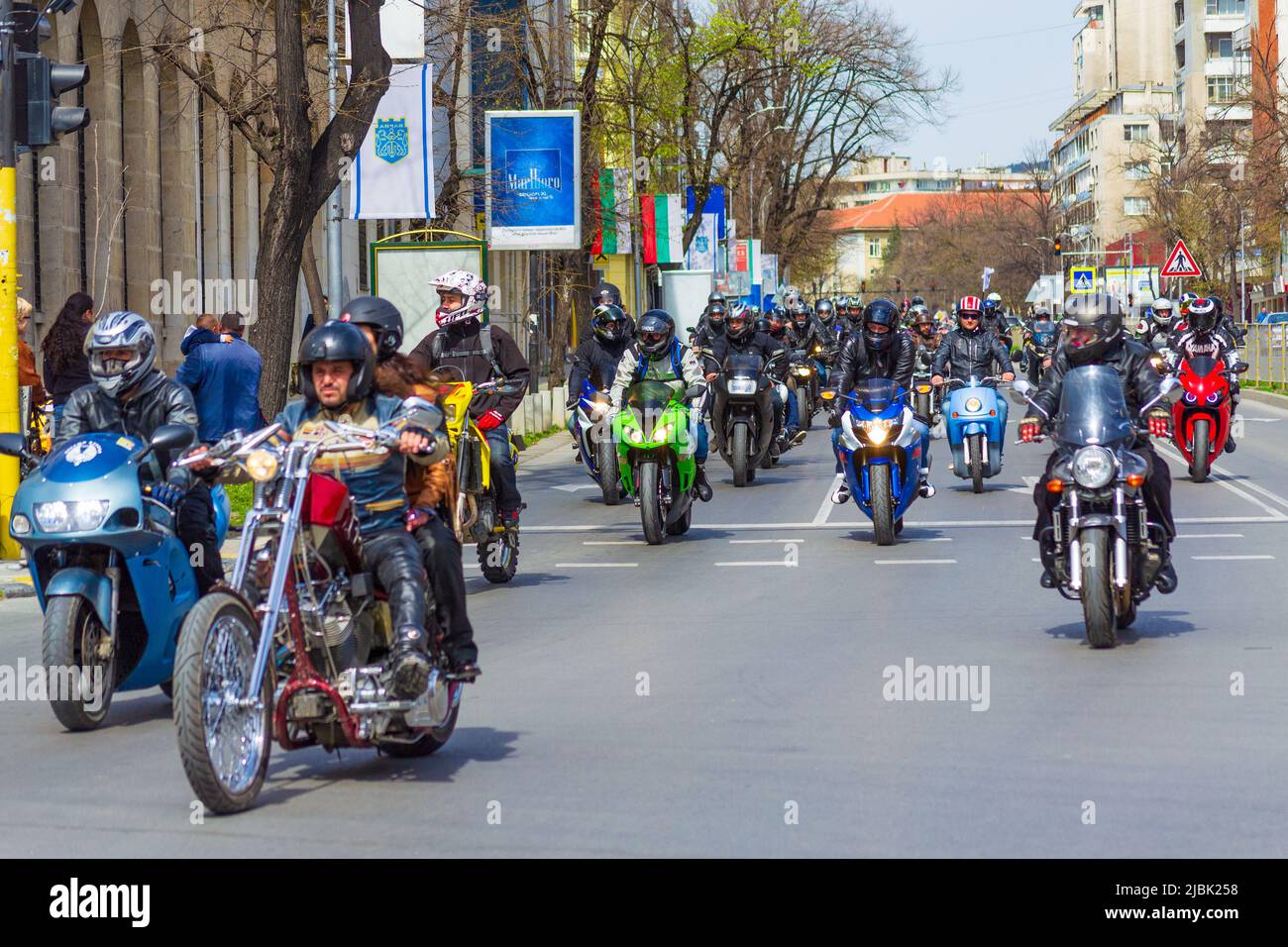 Varna Riders Hundreds of bikers from around the country gathered at Varna city for ...