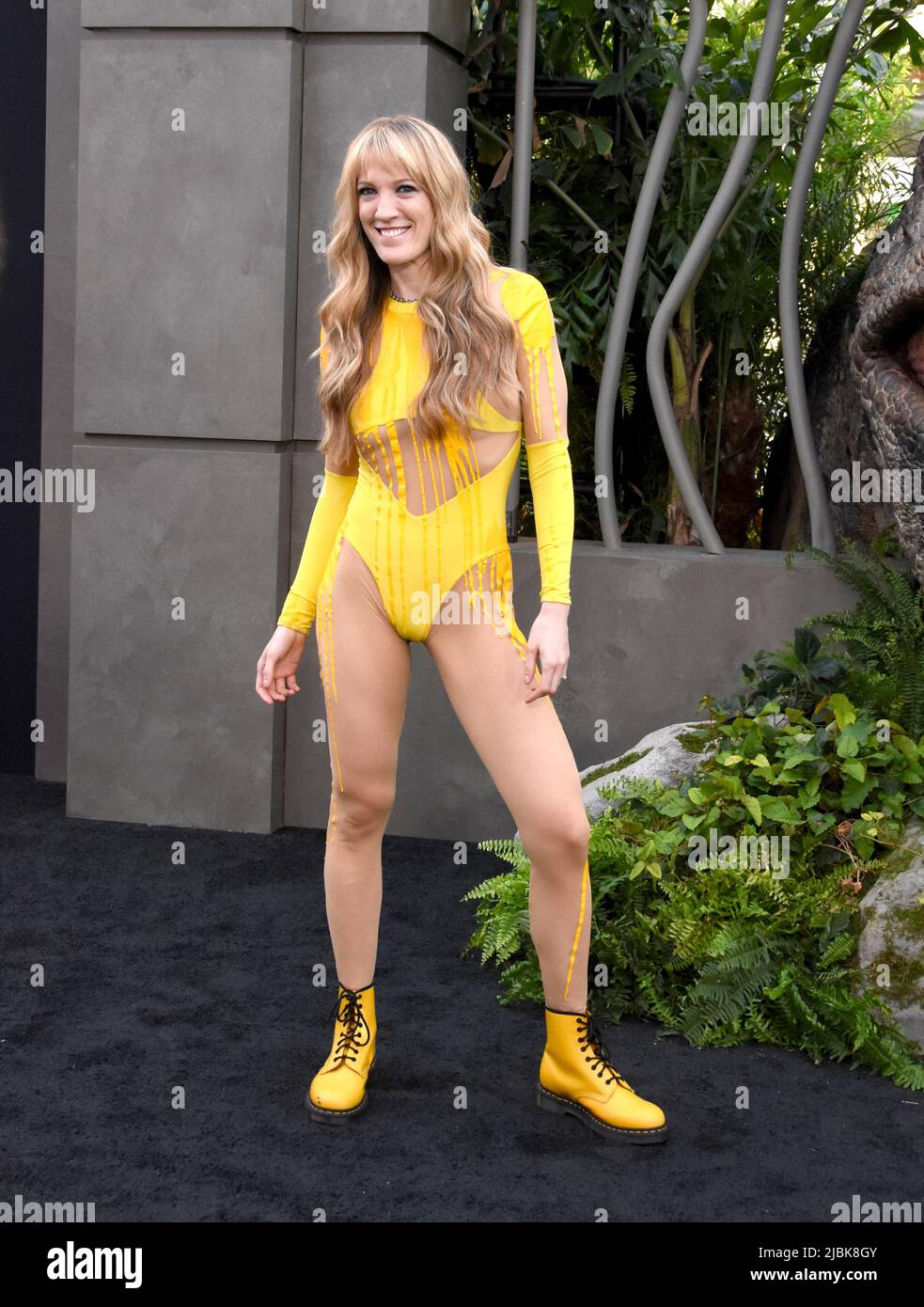Hollywood, California, USA 6th June 2022 Screenwriter Emily Carmichael attends Universal Pictures Presents The World Premiere of 'Jurassic World Dominion' at TCL Chinese Theatre on June 6, 2022 in Hollywood, California, USA. Photo by Barry King/Alamy Live News Stock Photo