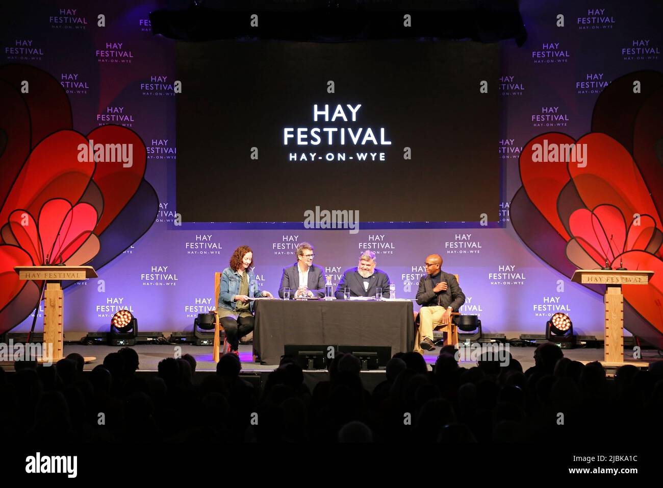 Carrie Quinlan, Marcus Brigstocke, Andre Vincent and Hugh Muir, Early