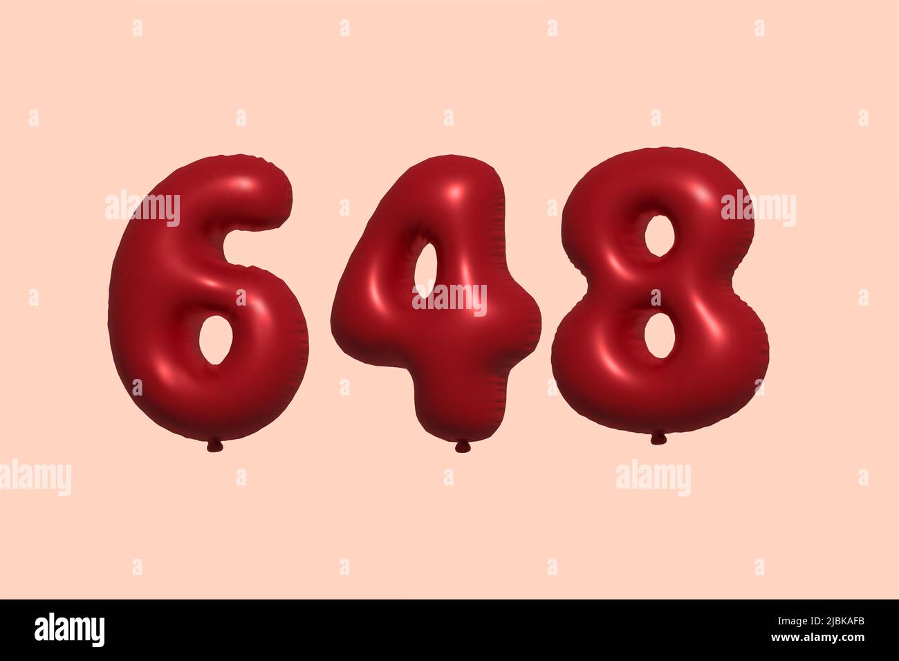 3d number 648 Stock Vector Images - Alamy