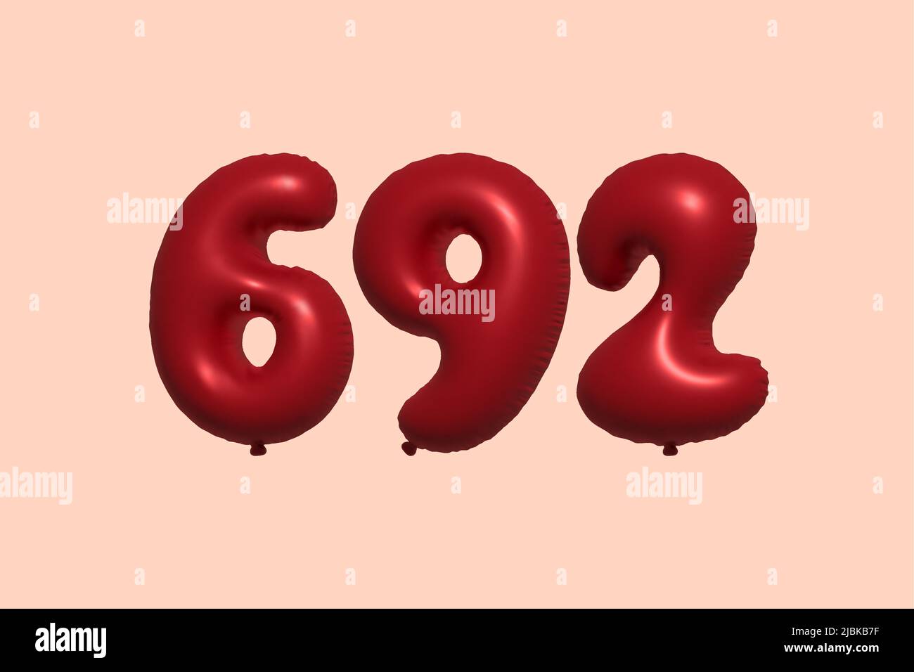 Number 692 Stock Vector Images - Alamy