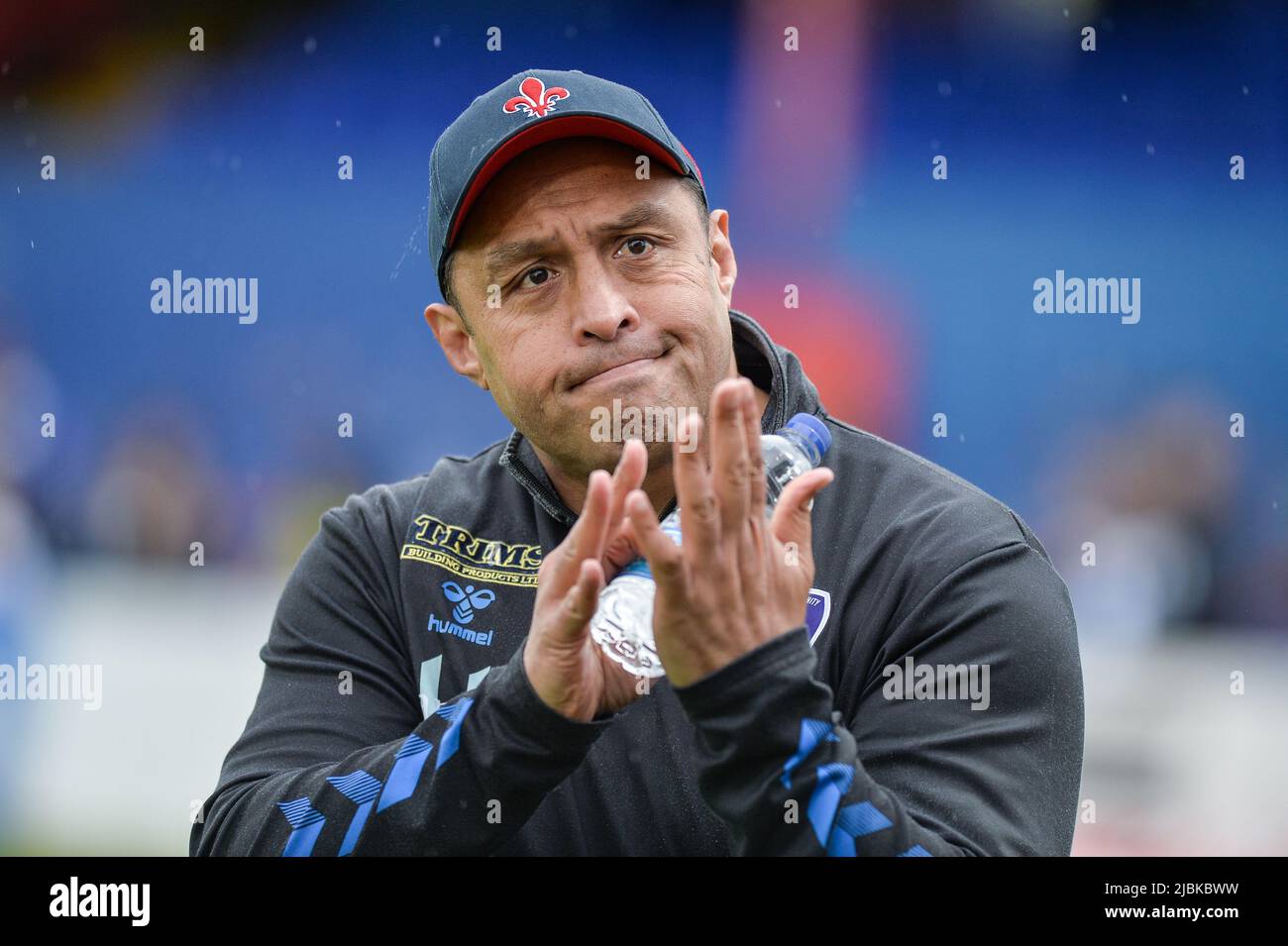 Wakefield England 5 June 2022 Willie Poching Head Coach Of Wakefield Trinity After The