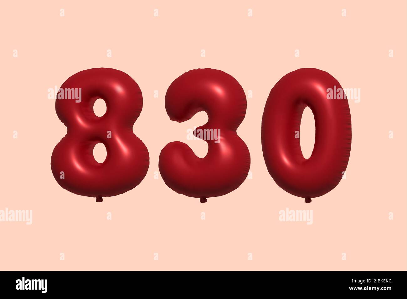 3d number 830 hi-res stock photography and images - Alamy