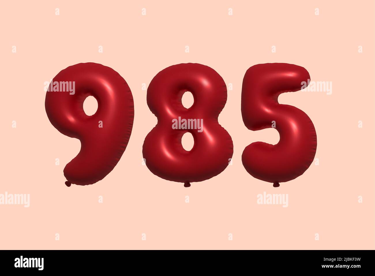 Balloon number 985 hi-res stock photography and images - Alamy
