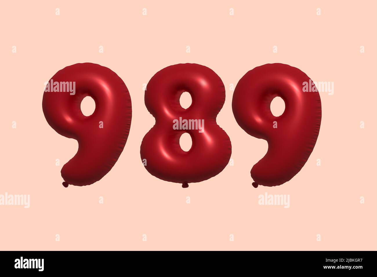 Balloon number 989 hi-res stock photography and images - Alamy