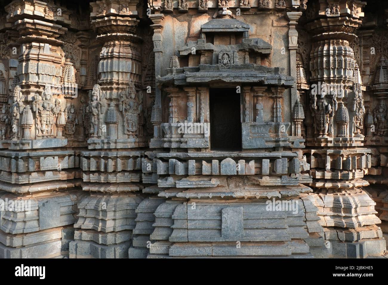 Chandramouleshwara Temple (Ishwara Temple.) , Arasikere is located in the Hassan district of Karnataka. Stock Photo