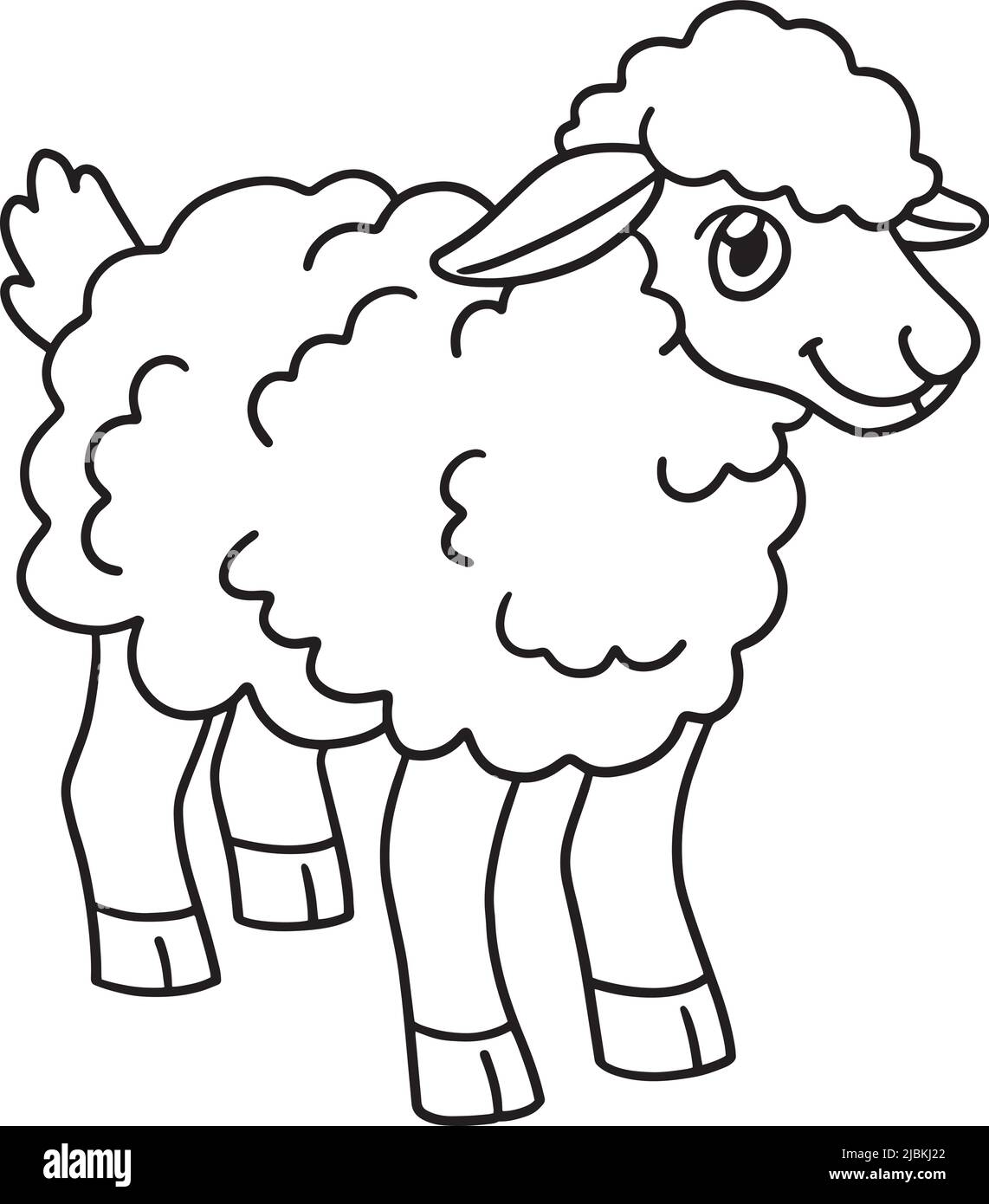 Colouring Sheep Cut Out Stock Images Pictures Alamy