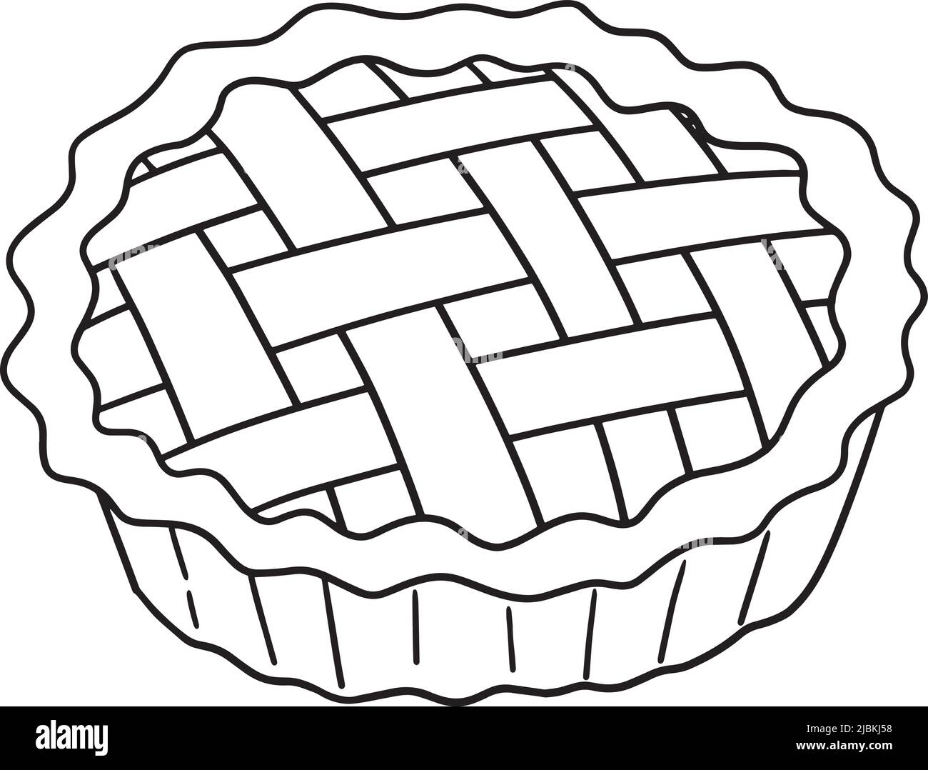 pie coloring pages