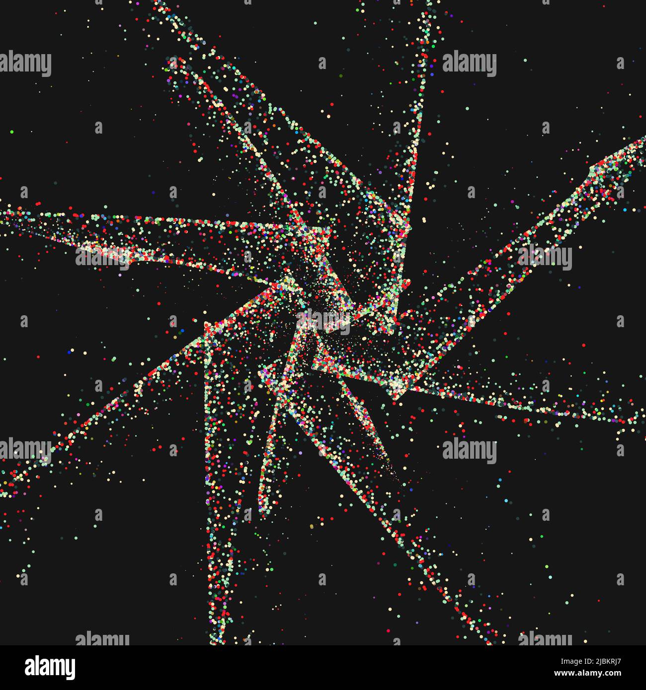 Noise gradient swirl algorithm example implementation illustration ...