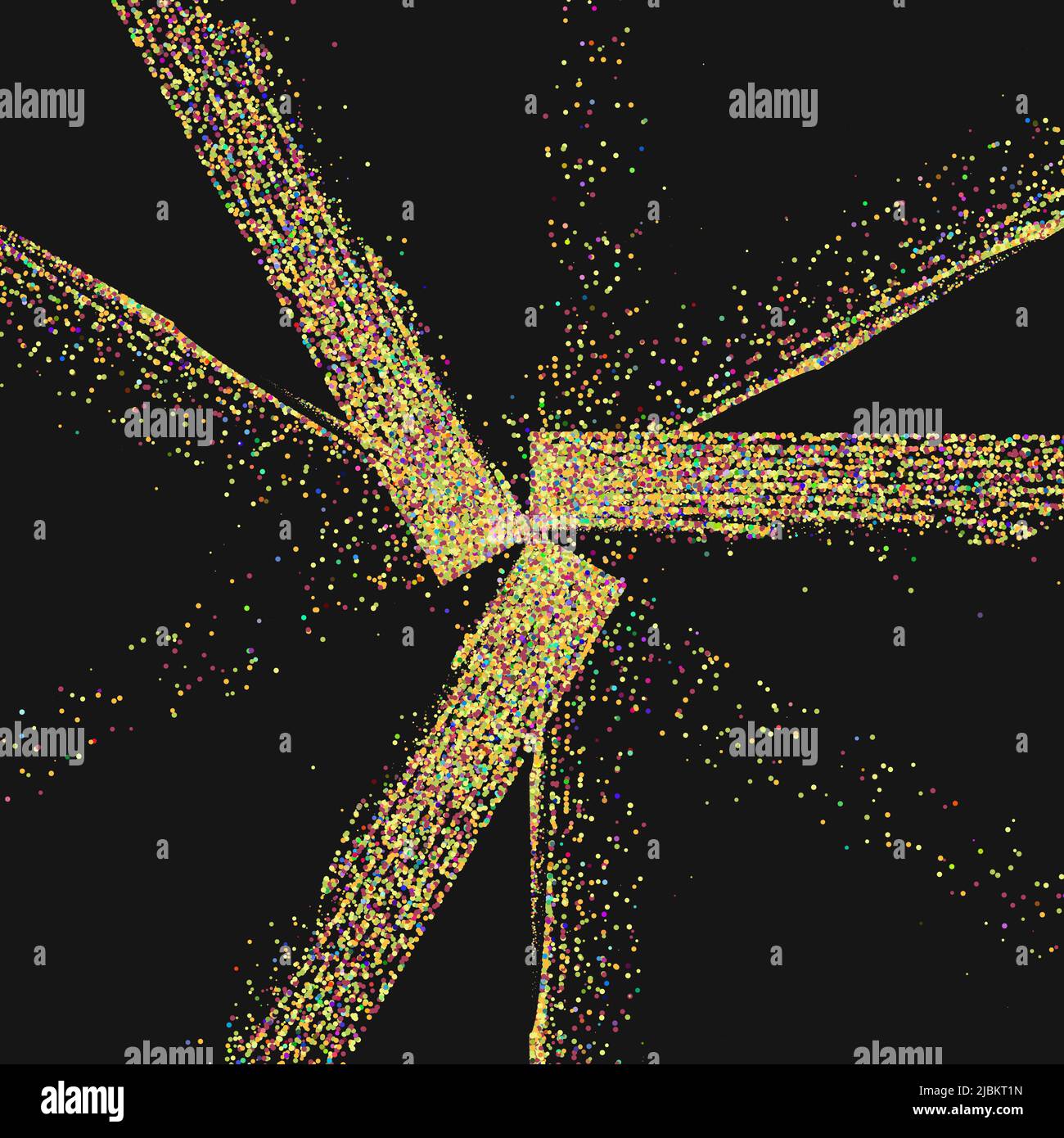 Noise gradient swirl algorithm example implementation illustration ...