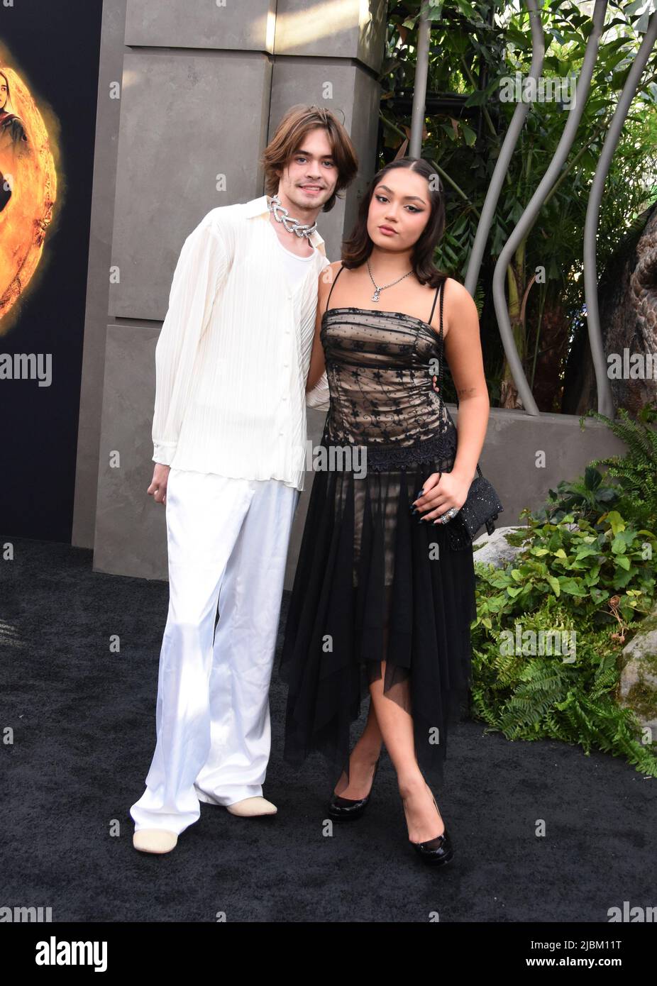 Hollywood, California, USA. 6th June, 2022. Anthony Reeves and Avani ...