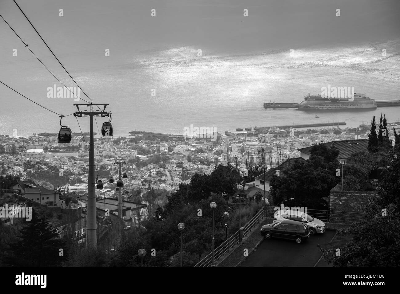 Funchal from the top Stock Photo