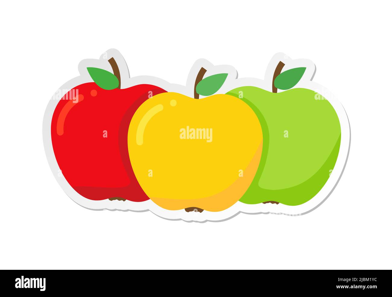 Yellow Apples Clipart