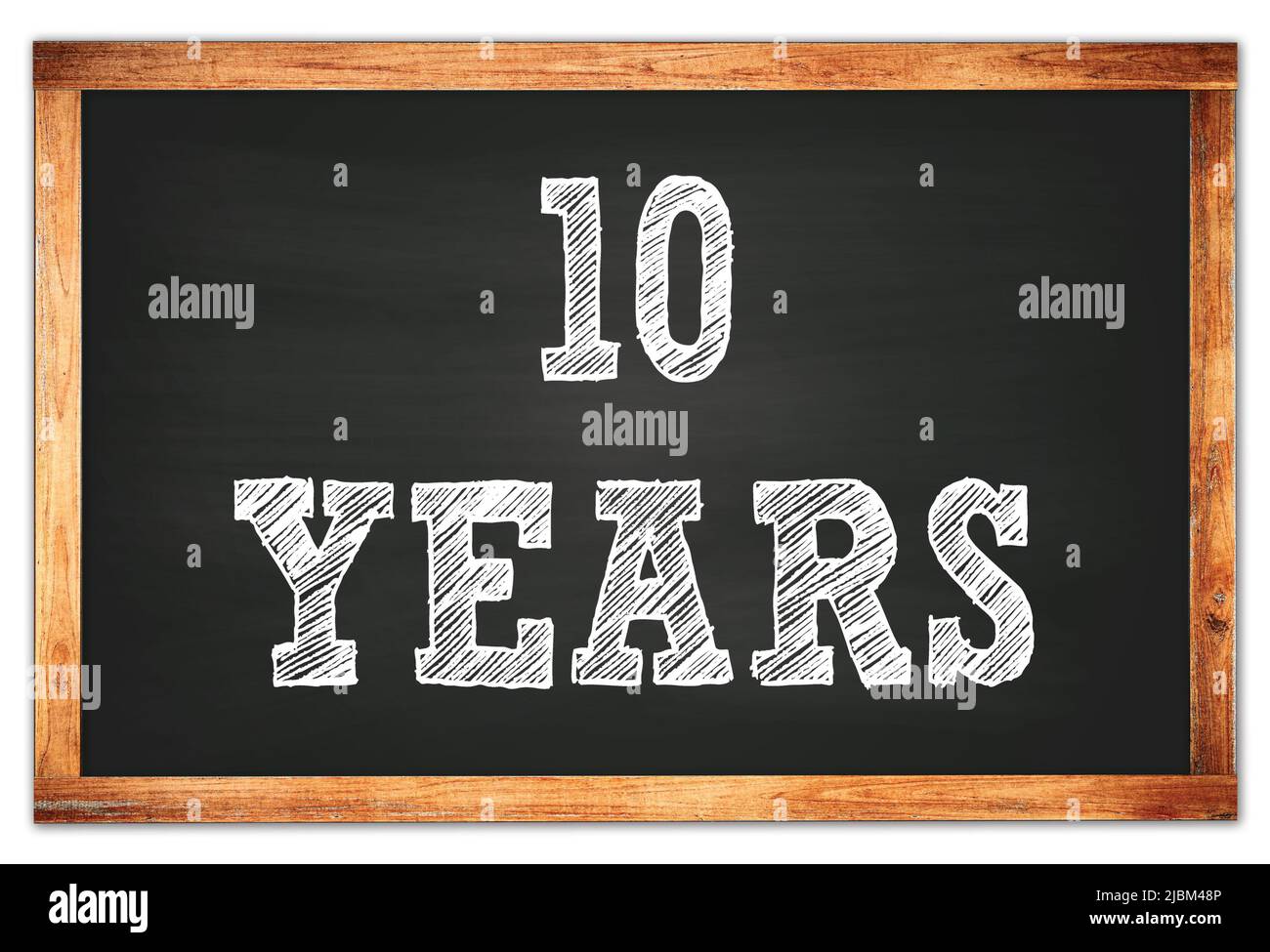 10 Years Word Cut Out Stock Images Pictures Alamy