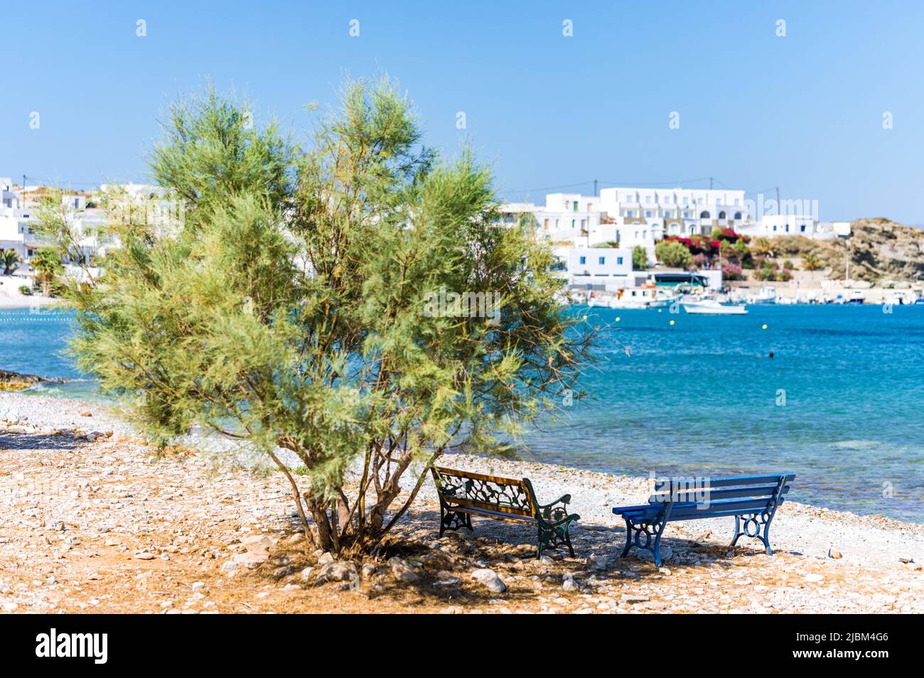 Folegandros, beautiful Greek island in the Aegean Sea. Greece Stock Photo