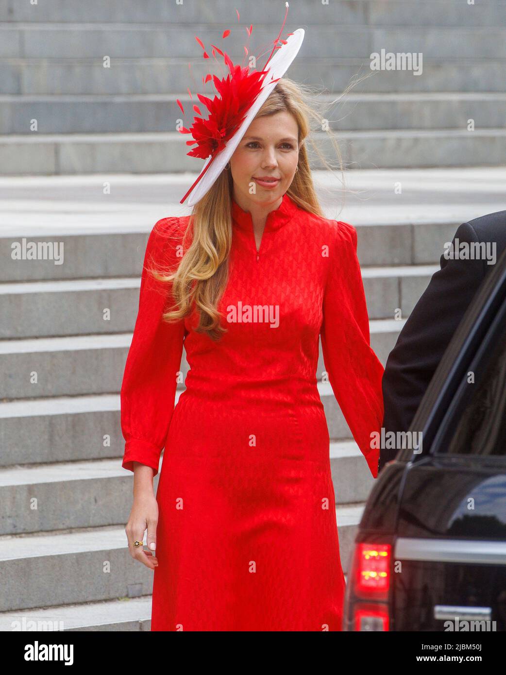 3 June 2022London, UK Carrie Johnson, wife of British Prime Minister