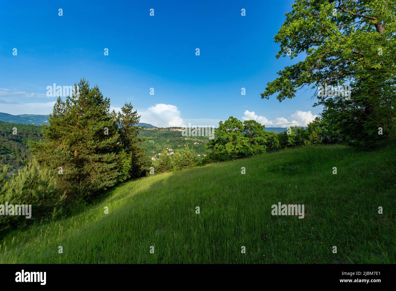 Mountain landscape. Balkan mountains. Bosnia and Herzegovina. Stock Photo