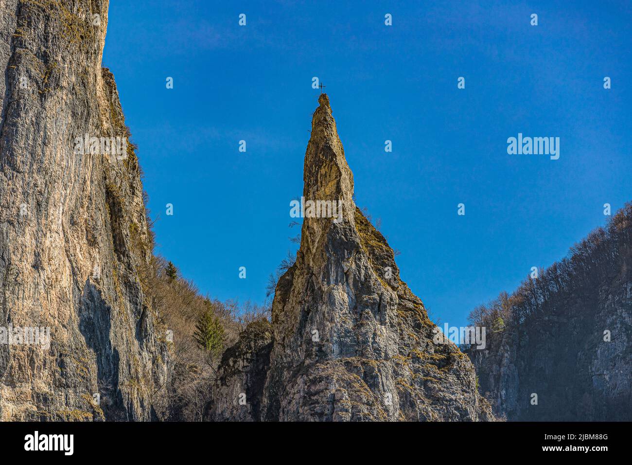 Italy Veneto Monte Grappa - Gusela - Cismon del Grappa Stock Photo