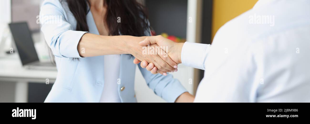 Well dressed boss in office Stock Photo