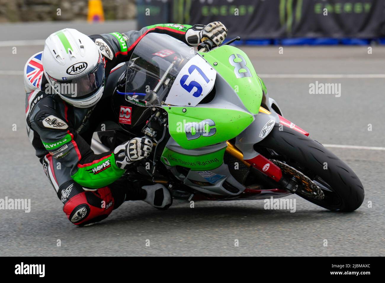 Douglas, Isle Of Man. 19th Jan, 2022. Barry Furber (600 Kawasaki ...