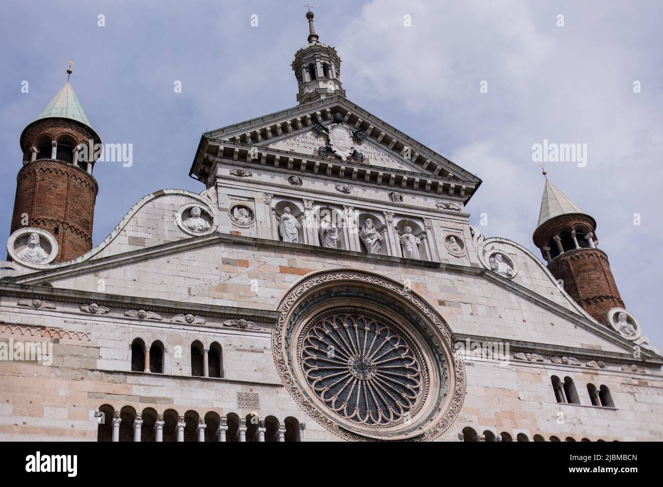 ancient italian architecture catholic temple building in italy city ...