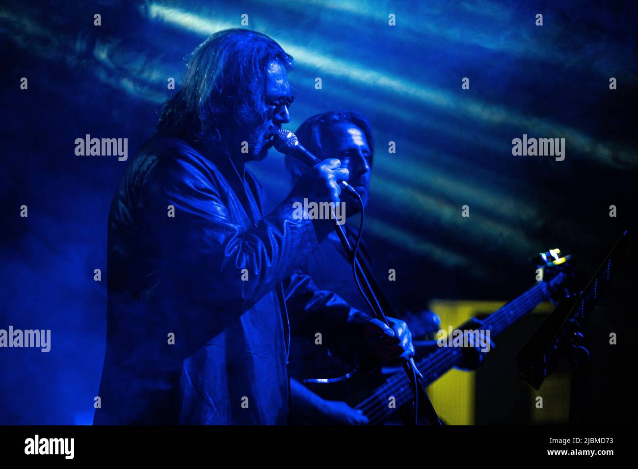 June. 4th 2022. Zagreb, Croatia Mizar, the cult Macedonian goth rock band on tour in Zagreb's