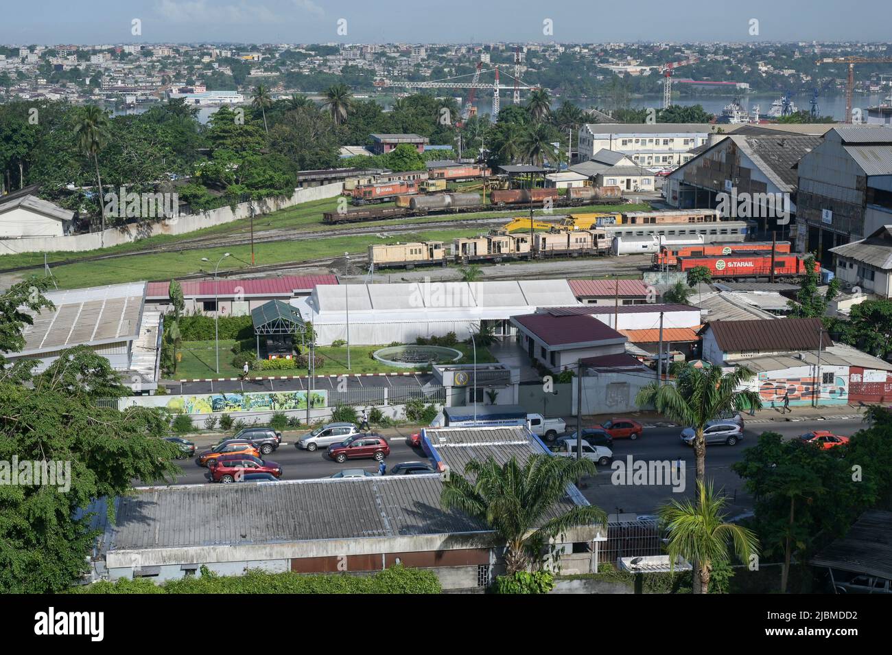 Downtown abidjan ivory coast hi-res stock photography and images - Alamy