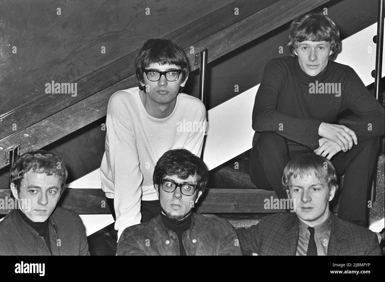 MANFRED MANN UK pop group in April 1964. Photo: Tony Gale Stock Photo