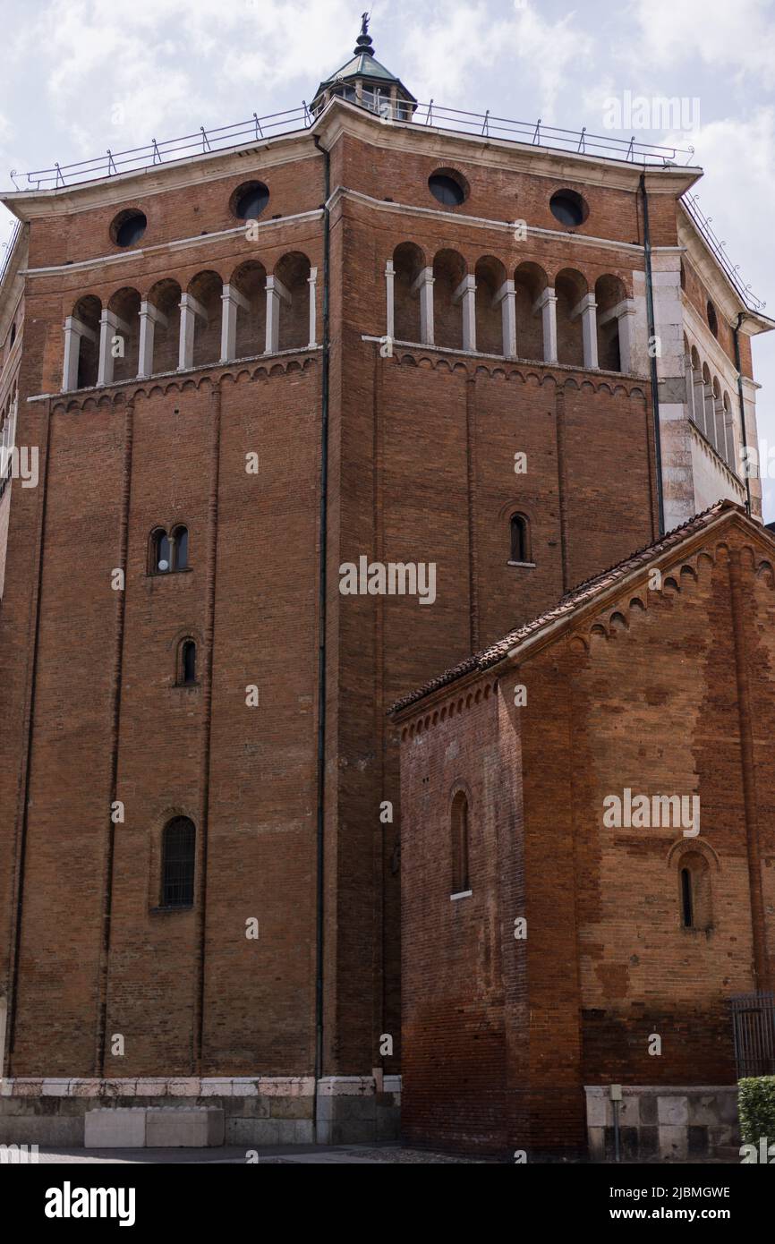 ancient italian architecture catholic temple building in italy city ...