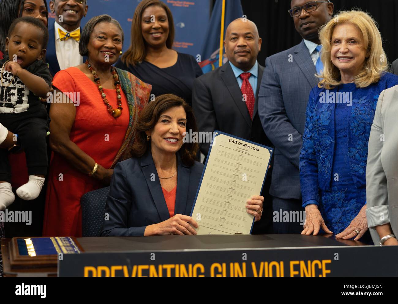 Bronx, New York, USA. 6th June, 2022. New York Govnernor Kathy Hochul
