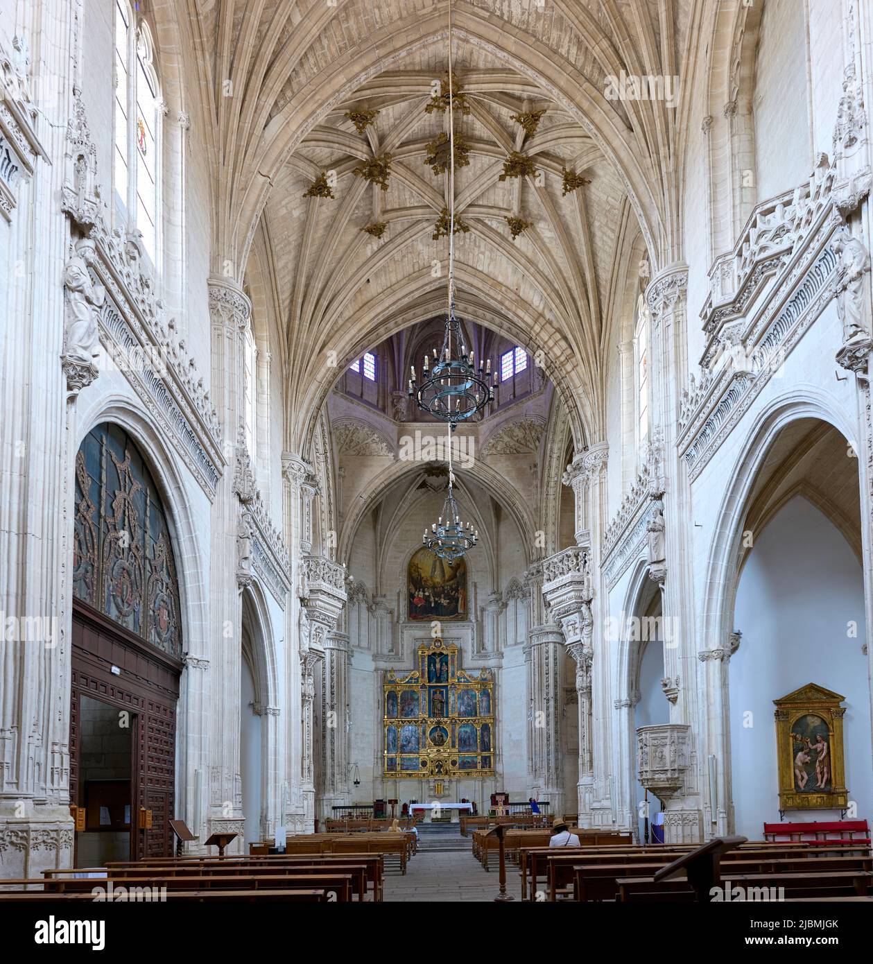 San Juan de los Reyes monastery. Toledo, Castilla La Mancha, Spain. Stock Photo