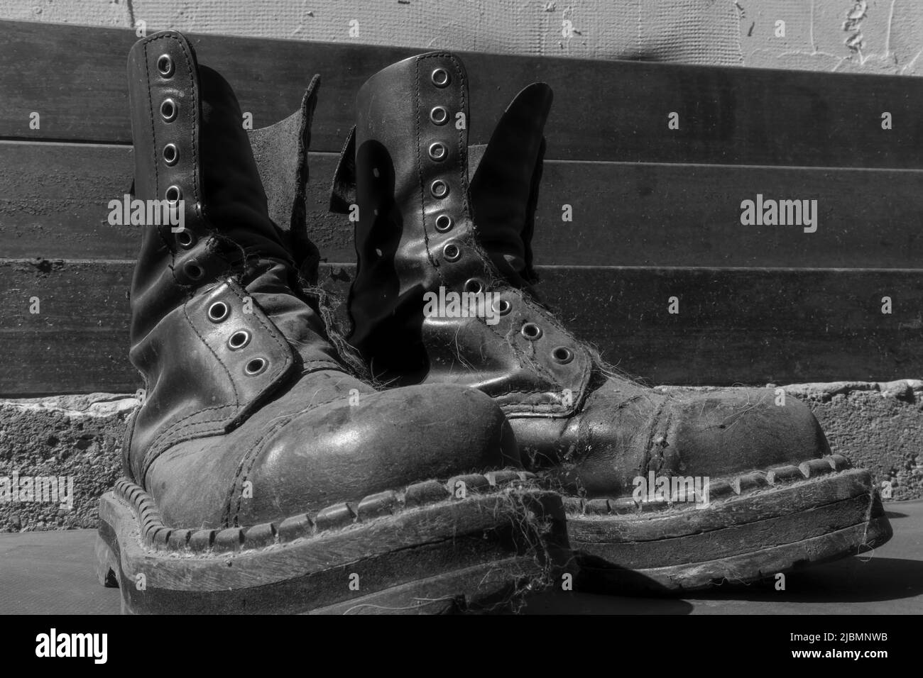 Unlaced boots hi-res stock photography and images - Alamy