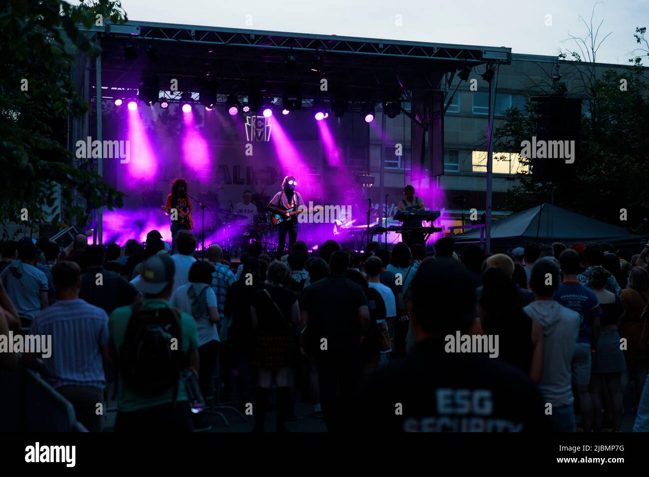 BLOOMINGTON, INDIANA JUNE 4 Will Toledo of Car Seat Headrest wears a