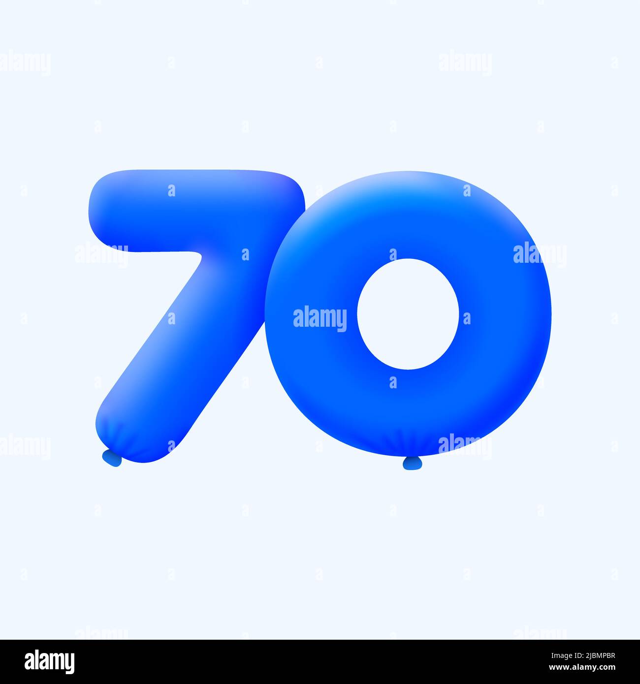 3d number 70 Stock Vector Images - Alamy