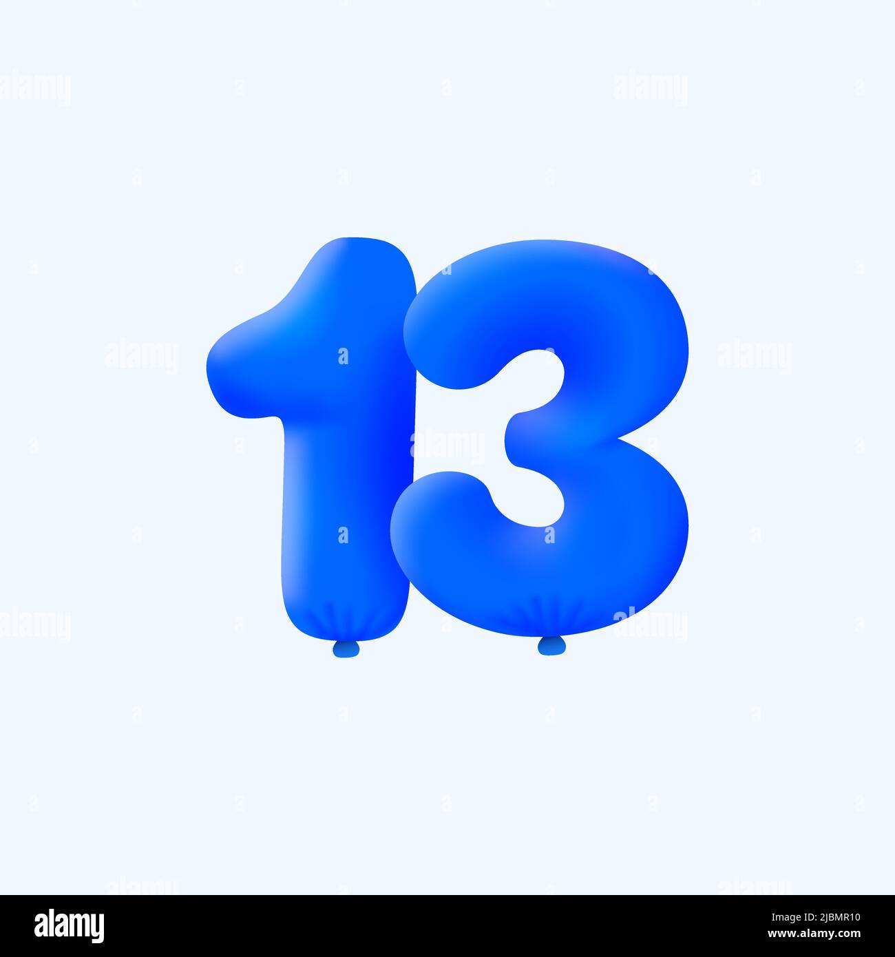 Blue 3D number 13 balloon realistic 3d helium blue balloons. Vector  illustration design Party decoration, Birthday,Anniversary,Christmas,  Xmas,New year,Holiday Sale,celebration,carnival,inflatable Stock Vector  Image & Art - Alamy