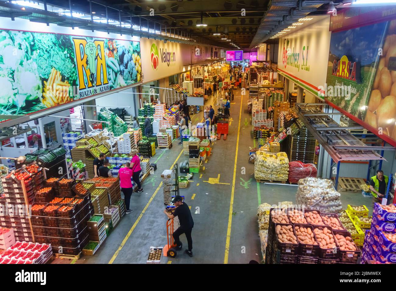 Central Market Christmas Hours 2022 Mercamadrid, Madrid, Spain - June 7, 2022: Madrid's Central Market At Hours  Of Great Shopping And Sales Activity Stock Photo - Alamy