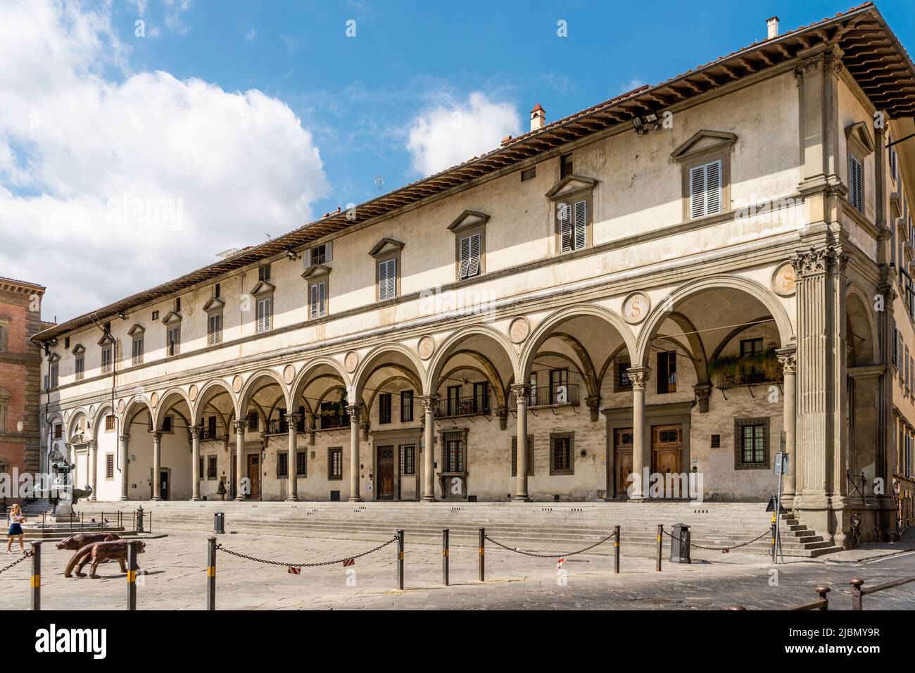 The Loggia dei Servi di Maria designed by architects Antonio da