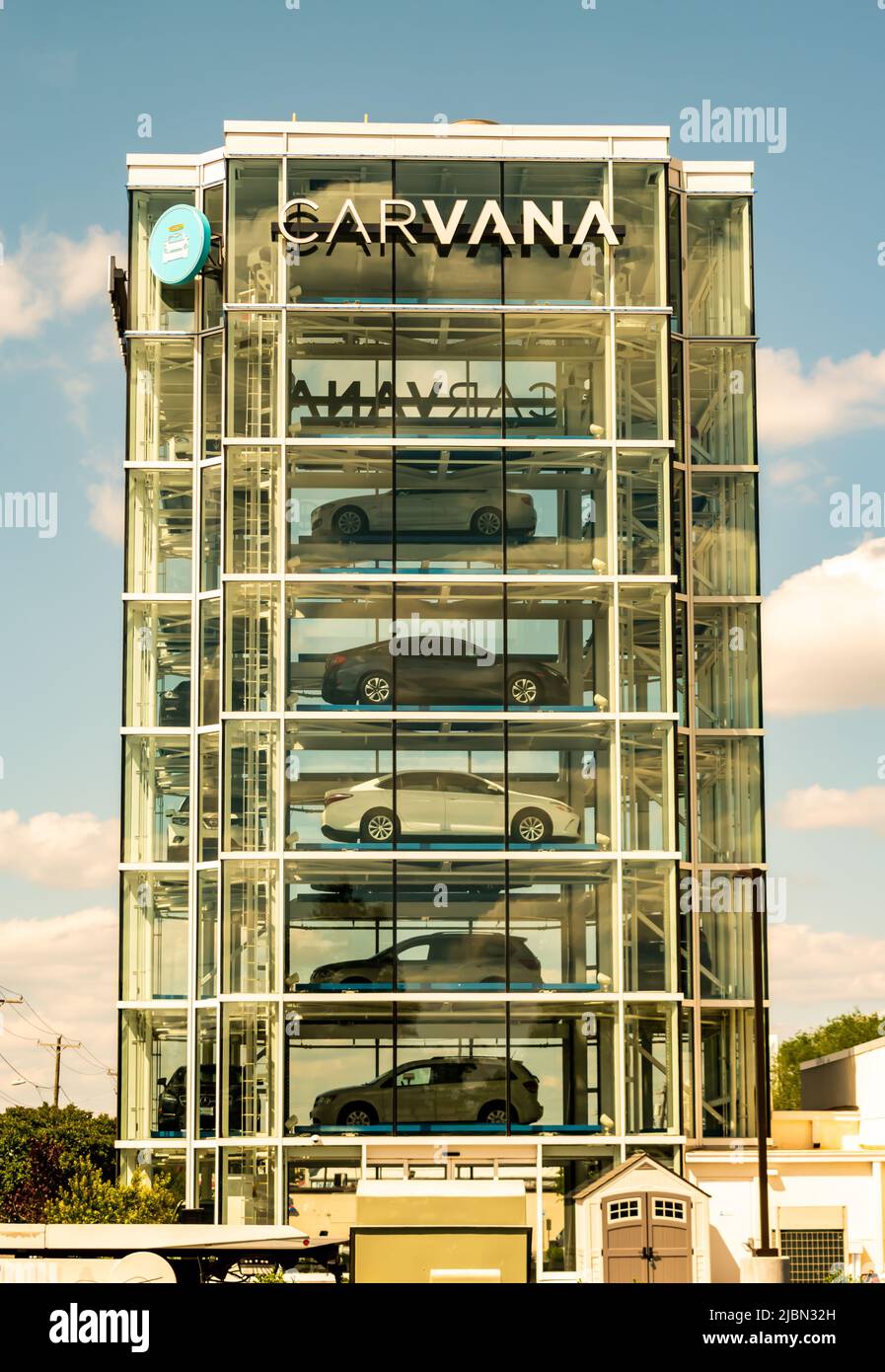 carvana vending machine new jersey