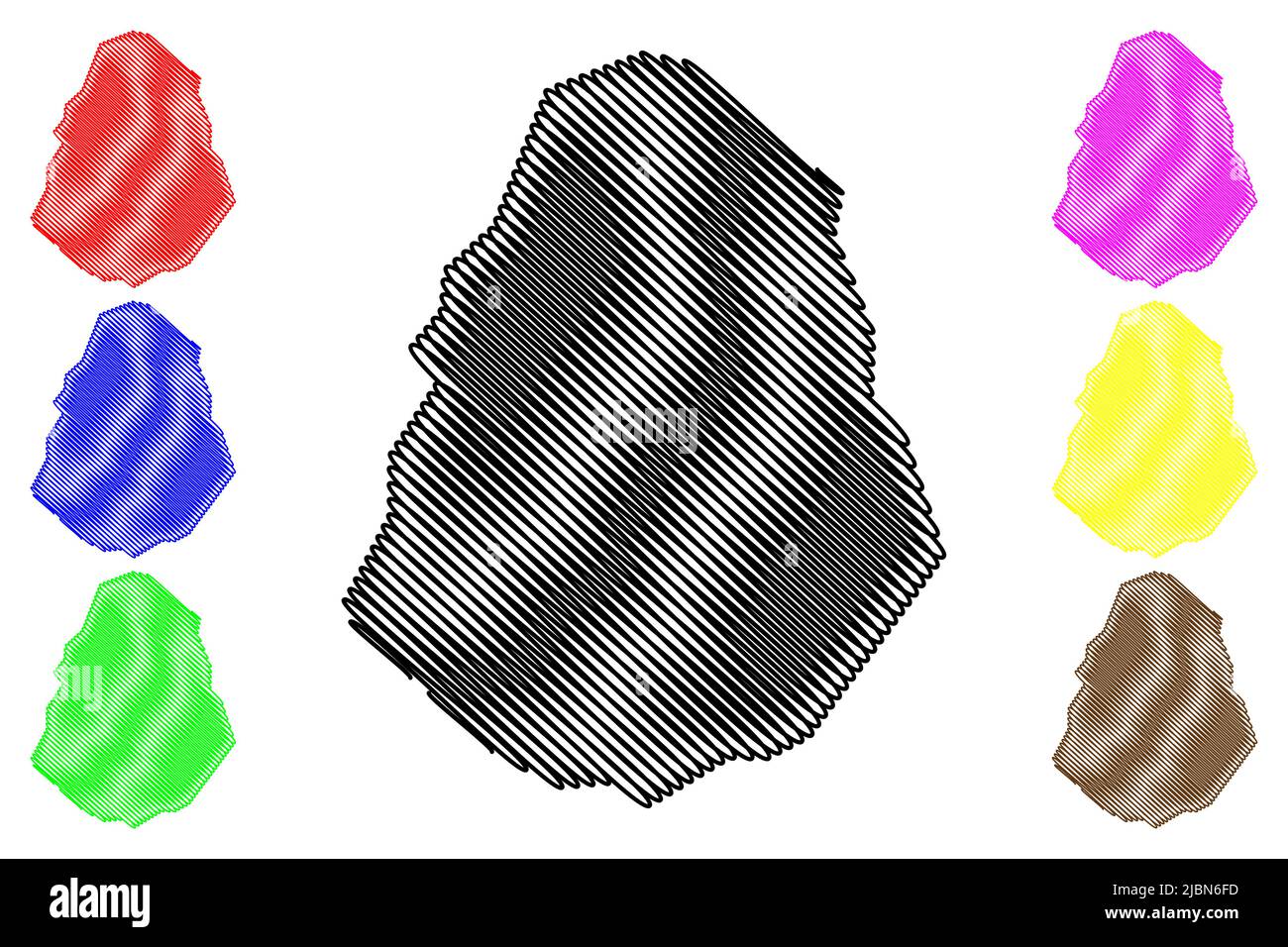 Byam Martin island (Canada, Nunavut Territory, North America) map