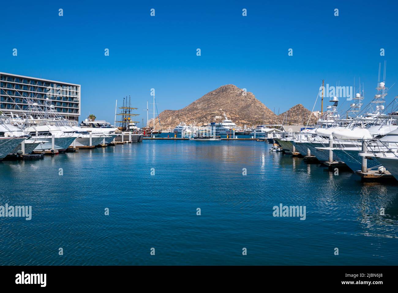 Vacationing in Cabo San Lucas, Mexico Stock Photo