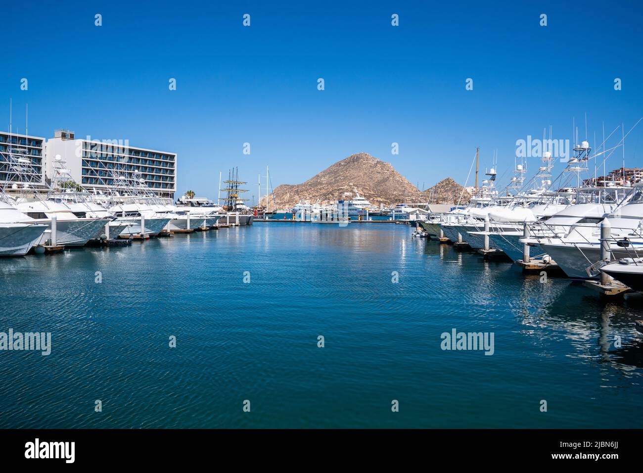 Vacationing in Cabo San Lucas, Mexico Stock Photo