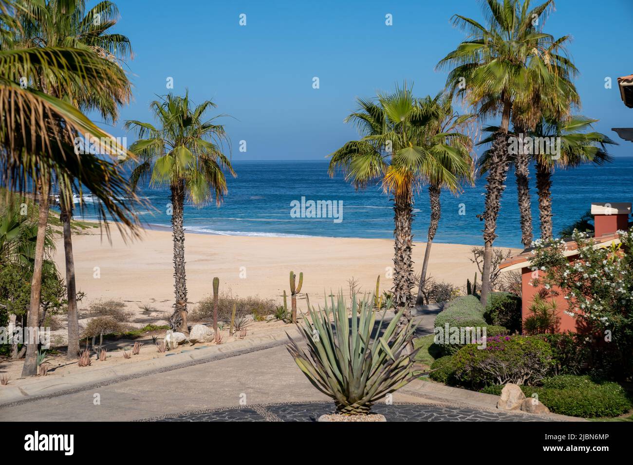 Vacationing in Cabo San Lucas, Mexico Stock Photo