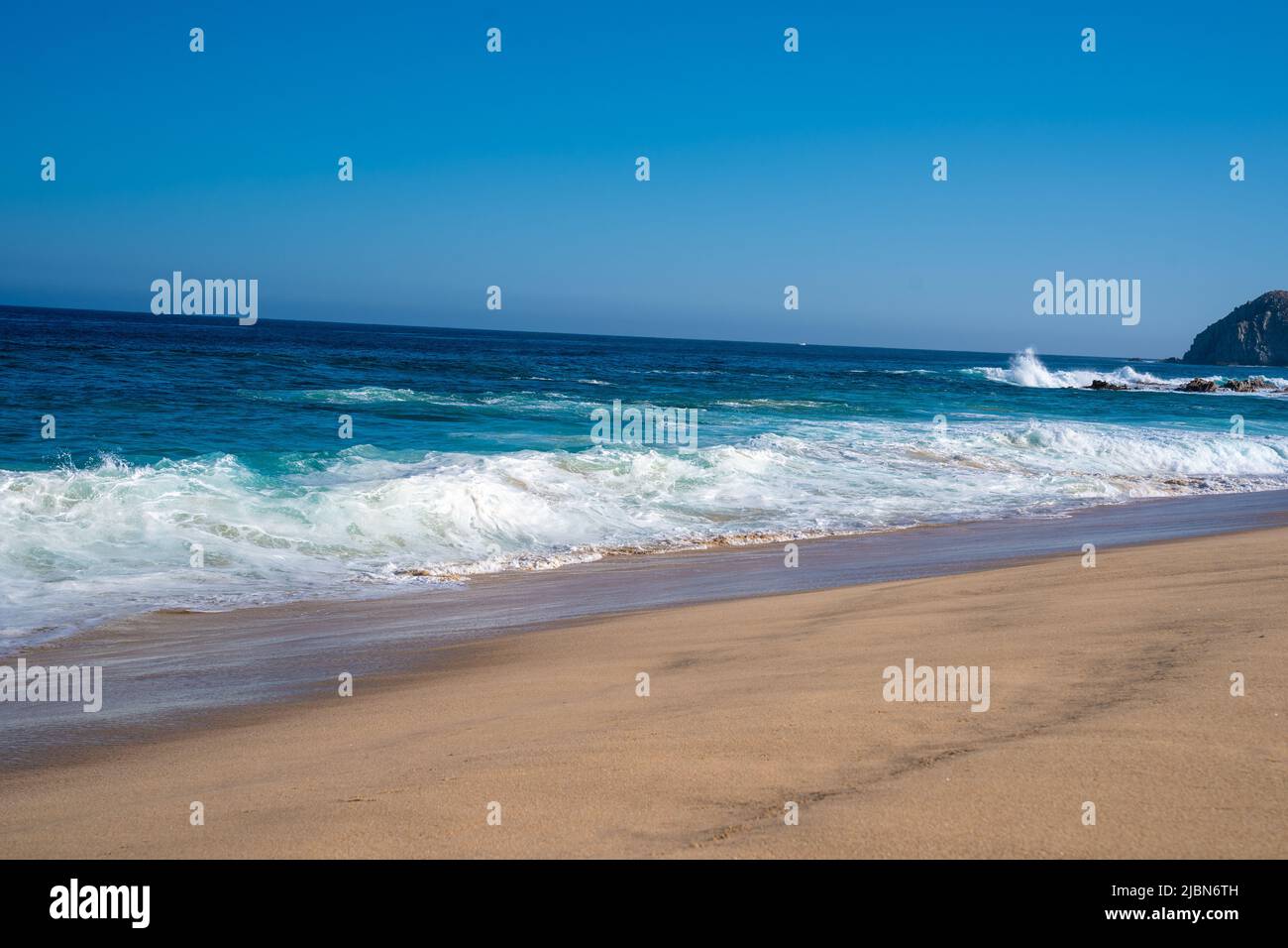 Vacationing in Cabo San Lucas, Mexico Stock Photo