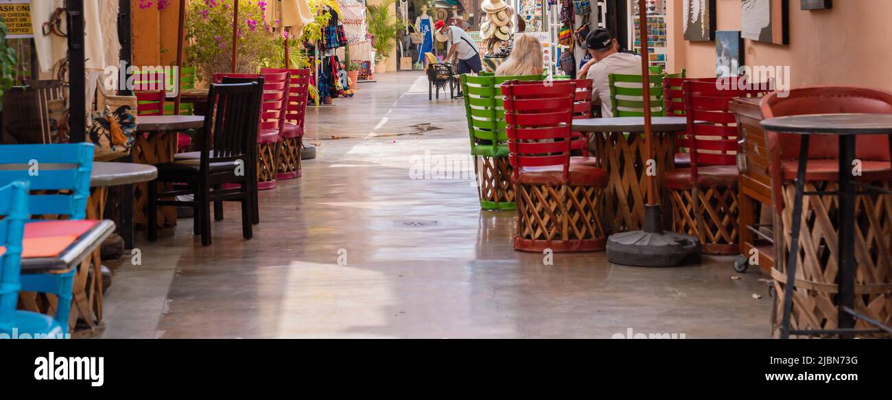 Vacationing in Cabo San Lucas, Mexico Stock Photo