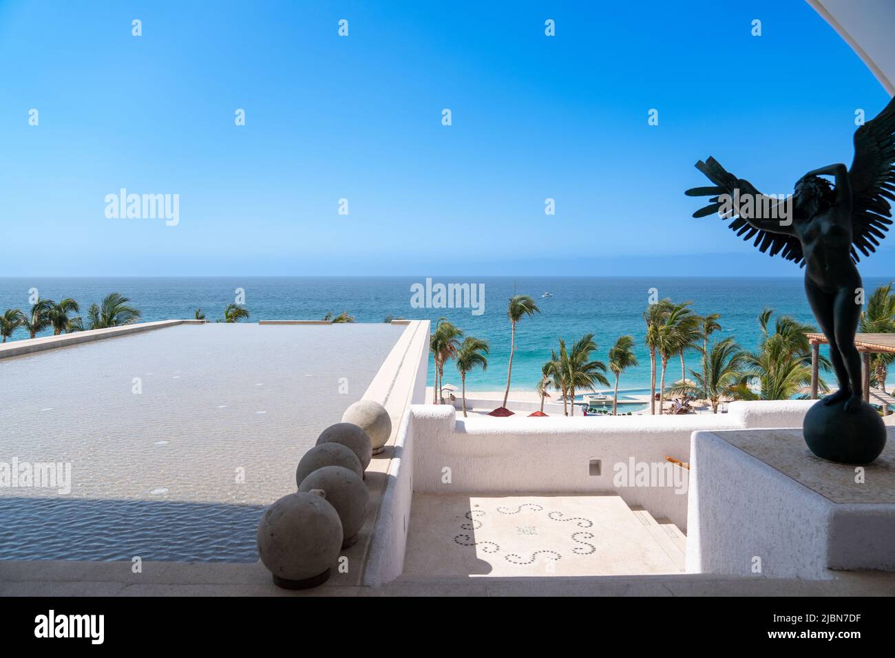 Vacationing in Cabo San Lucas, Mexico Stock Photo