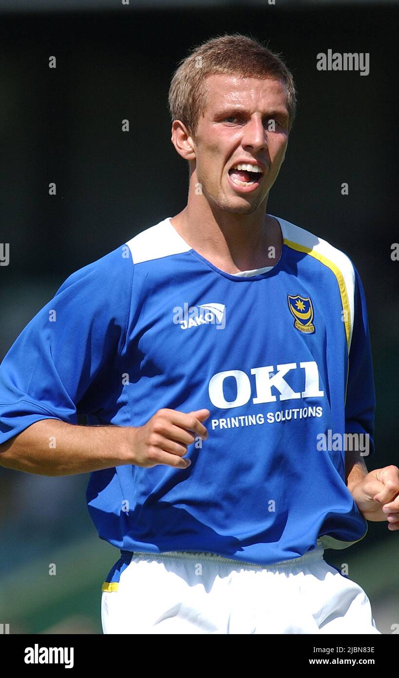 PORTSMOUTH FC GARY O'NEIL V YEOVIL 16-07-05 PIC MIKE WALKER, 2005 Stock Photo