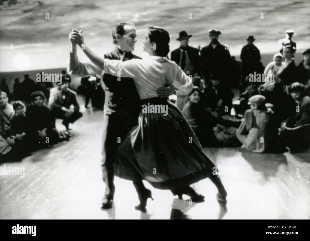 Actress Cecilia Narova and actor Juan Carlos Copes in the movie Tango, Argentina 1998 Stock Photo