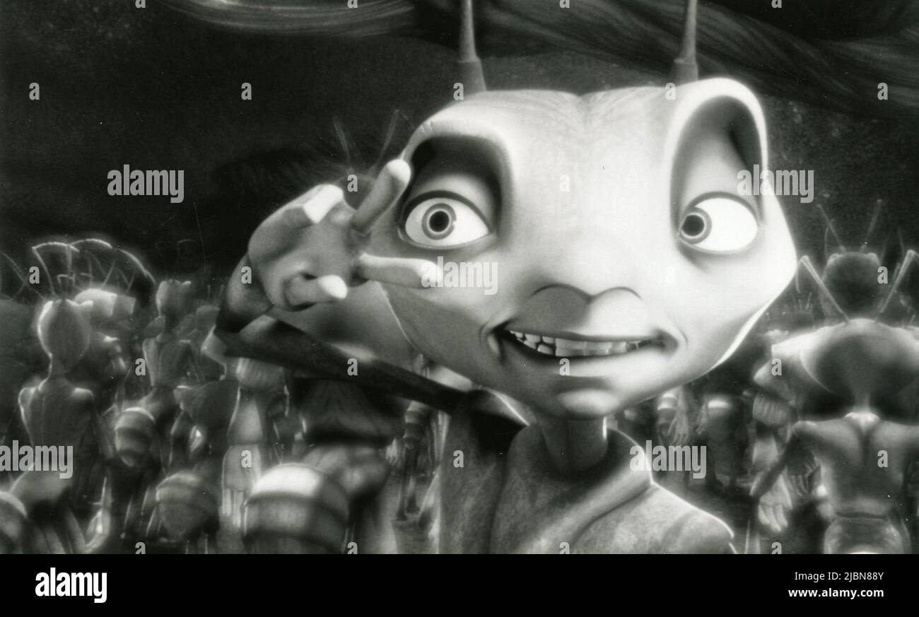 Character Z in the animated movie Antz, USA 1998 Stock Photo